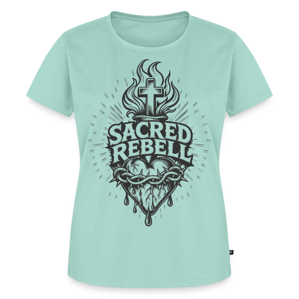 Sacred Rebell Design – Frauen Premium T-Shirt - Mint 