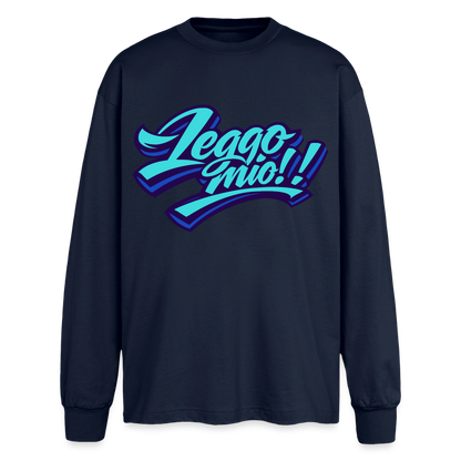 Leggomio Design – Oversized Langarmshirt - Navy