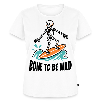 Bone to be Wild – Frauen Premium T-Shirt - Weiß