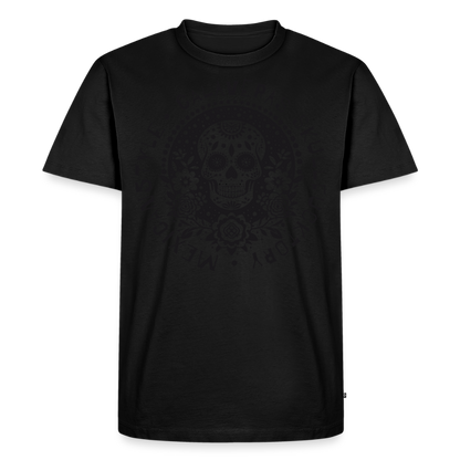 Sugar Skull Black Design - Männer Premium T-Shirt - Schwarz