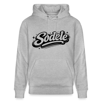 Sudele Design – Unisex Bio-Hoodie - Grau meliert