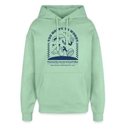 Too Hoppy Too Worry Design – Oversized Unisex Hoodie - Nebeljade