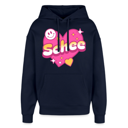 Schnee Design – Oversized Unisex Hoodie - Navy
