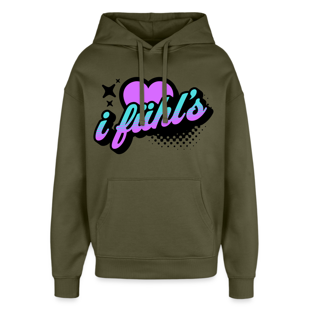 i fühl‘s Design – Oversized Unisex Hoodie - Khaki