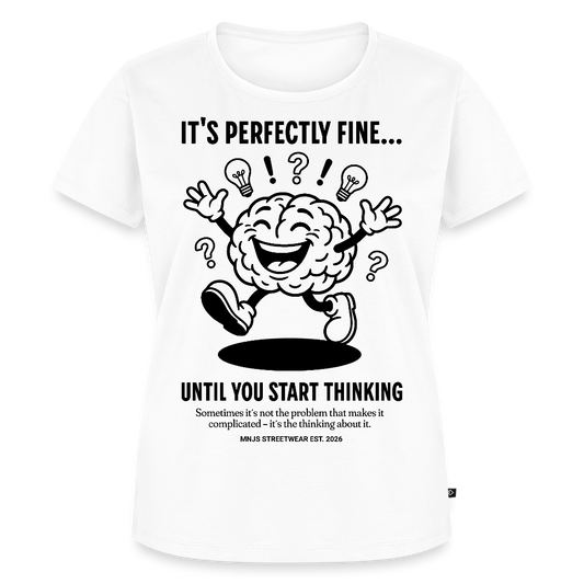Brain Design – Frauen Premium T-Shirt - Weiß