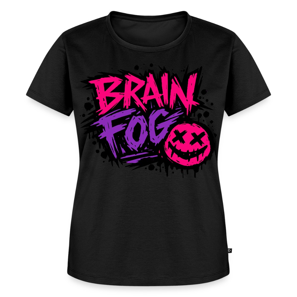 Brain Fog Design – Frauen Premium T-Shirt - Schwarz