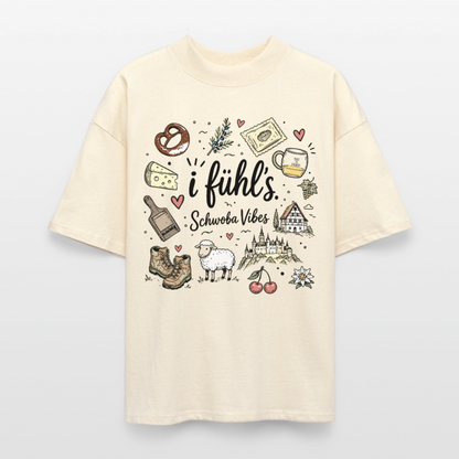 Oversized Unisex Bio T-Shirt - Natur