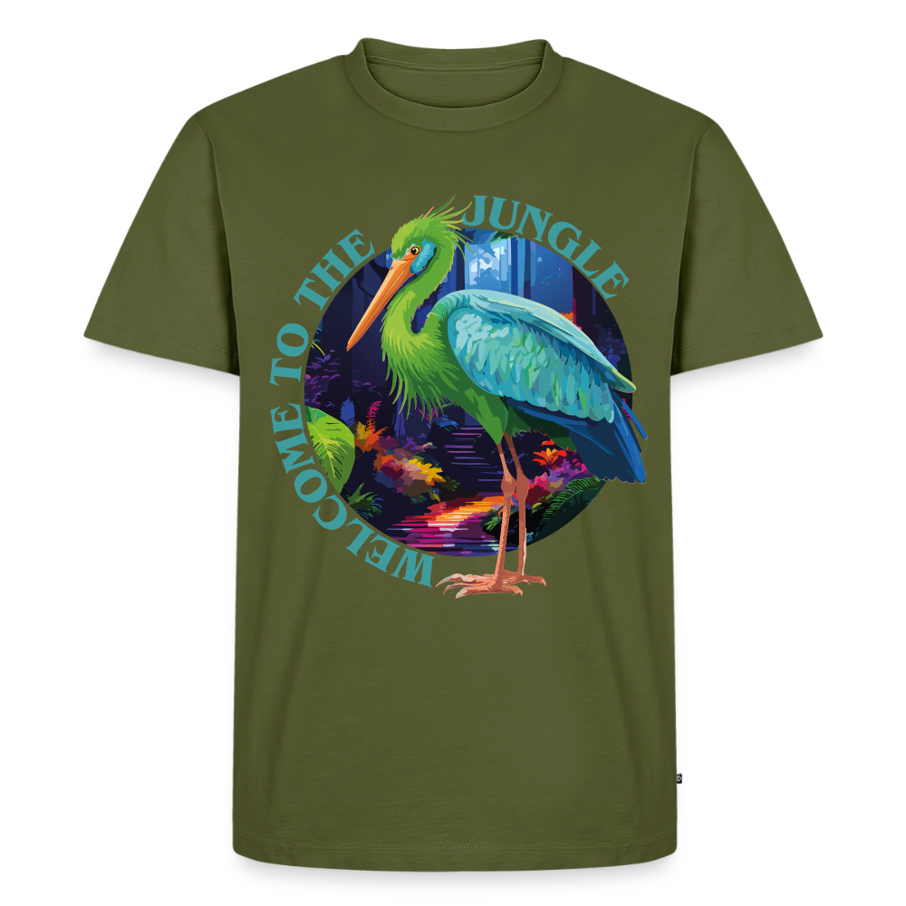 Jungle Design – Männer Premium T-Shirt - Khaki