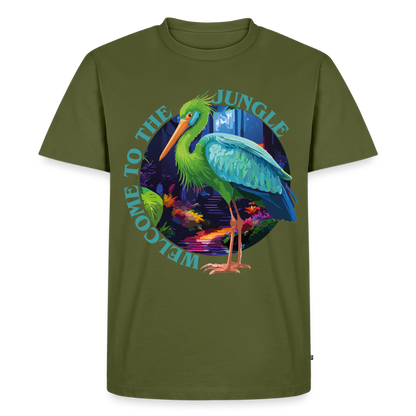Jungle Design – Männer Premium T-Shirt - Khaki