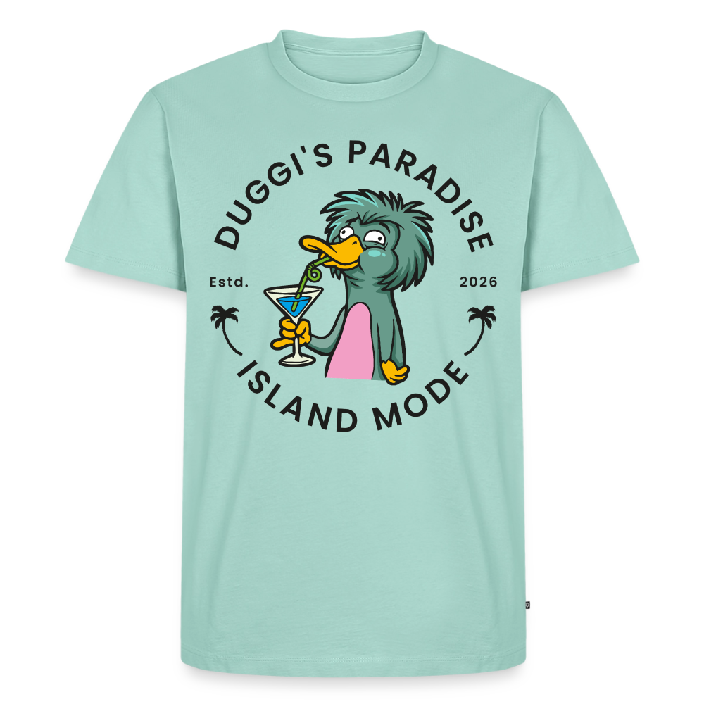 Nuggis Paradise Design – Männer Premium T-Shirt - Mint 
