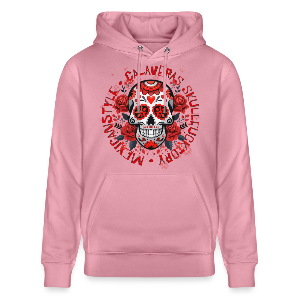 Sugar Skull Rosen Design - Unisex Bio-Hoodie - Lila Traum