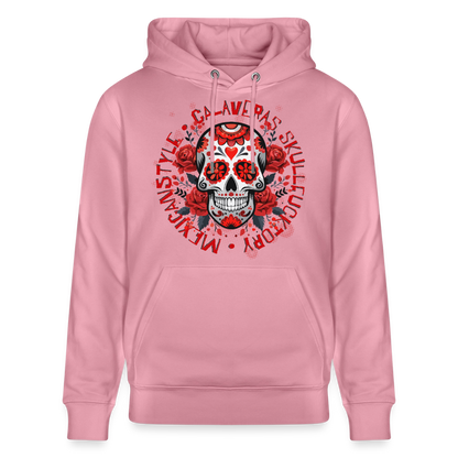Sugar Skull Rosen Design - Unisex Bio-Hoodie - Lila Traum