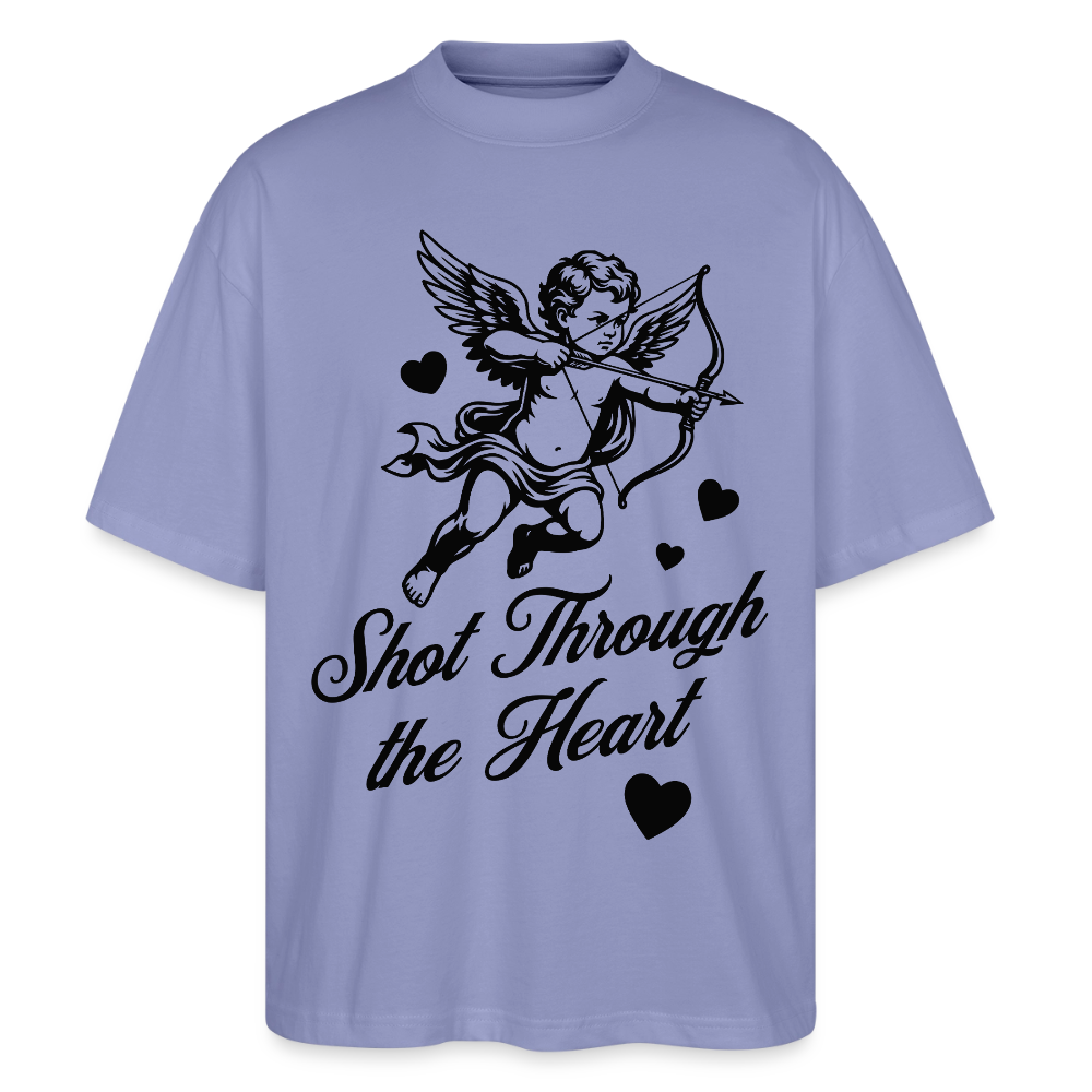 Amor Design – Oversized Unisex Bio T-Shirt - Violett