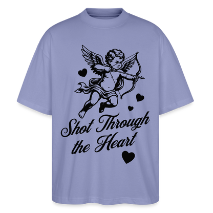 Amor Design – Oversized Unisex Bio T-Shirt - Violett