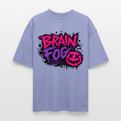 Brain Fog Design – Oversized Unisex Bio T-Shirt - Violett
