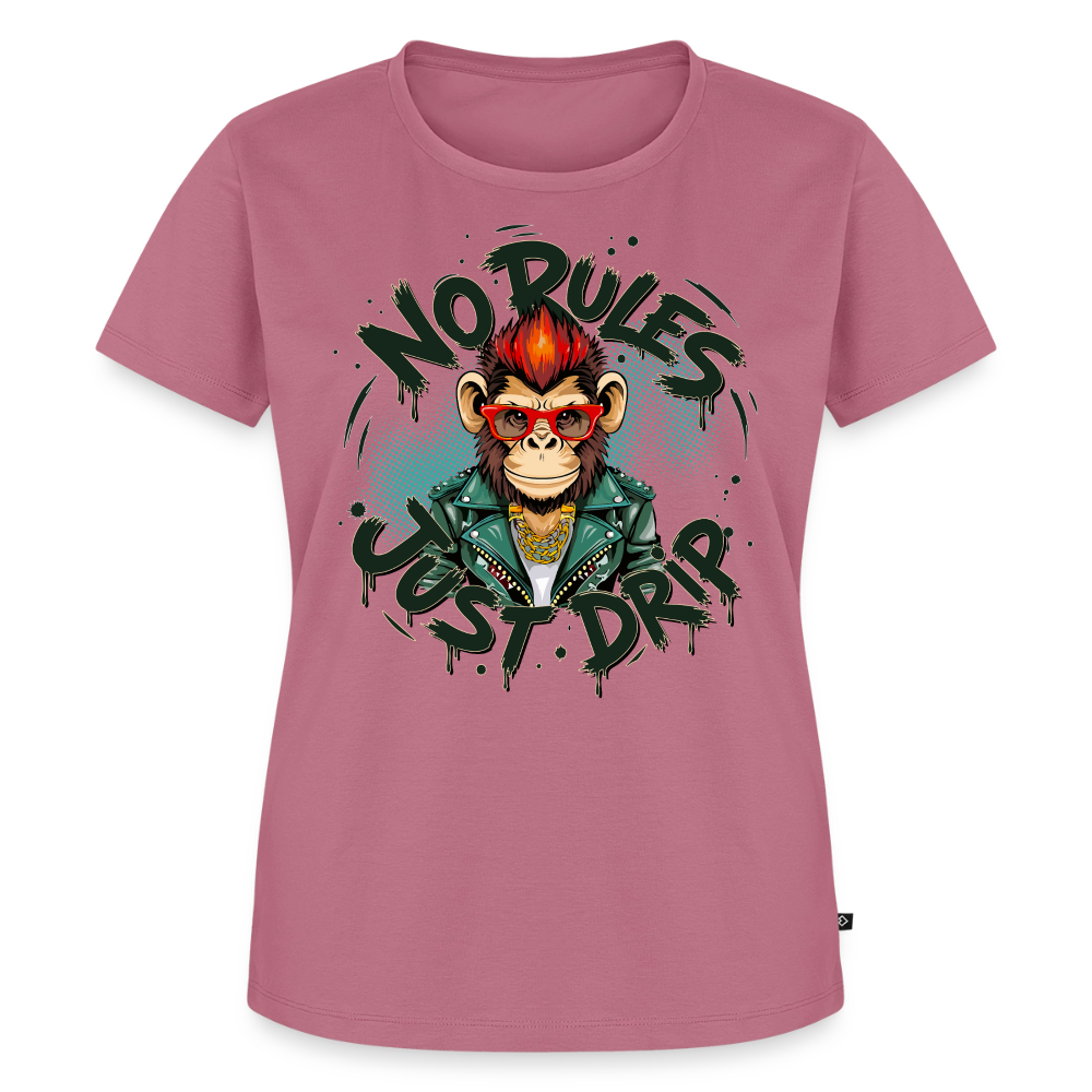 Monkey No Rules Design – Frauen Premium T-Shirt - Mauve