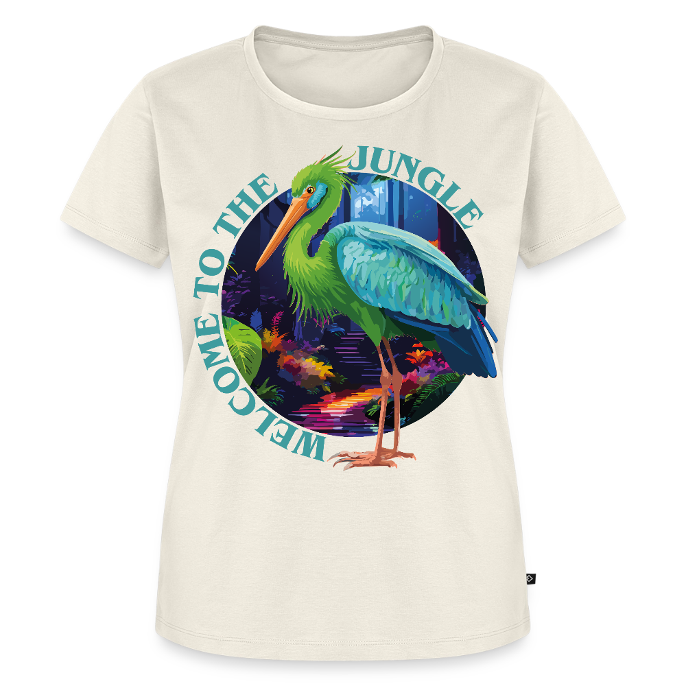 Jungle Design – Frauen Premium T-Shirt - Naturweiß