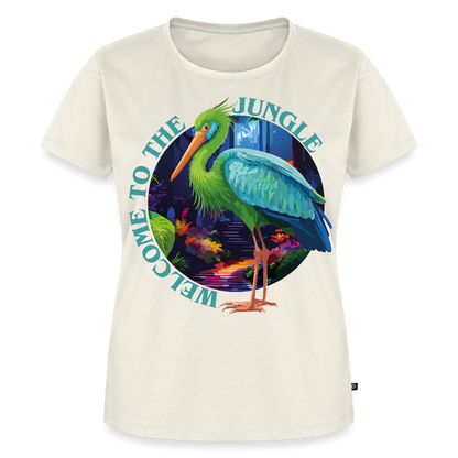 Jungle Design – Frauen Premium T-Shirt - Naturweiß