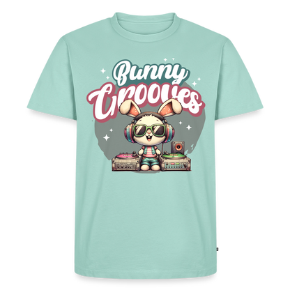Bunny Grooves Design – Männer Premium T-Shirt - Mint 