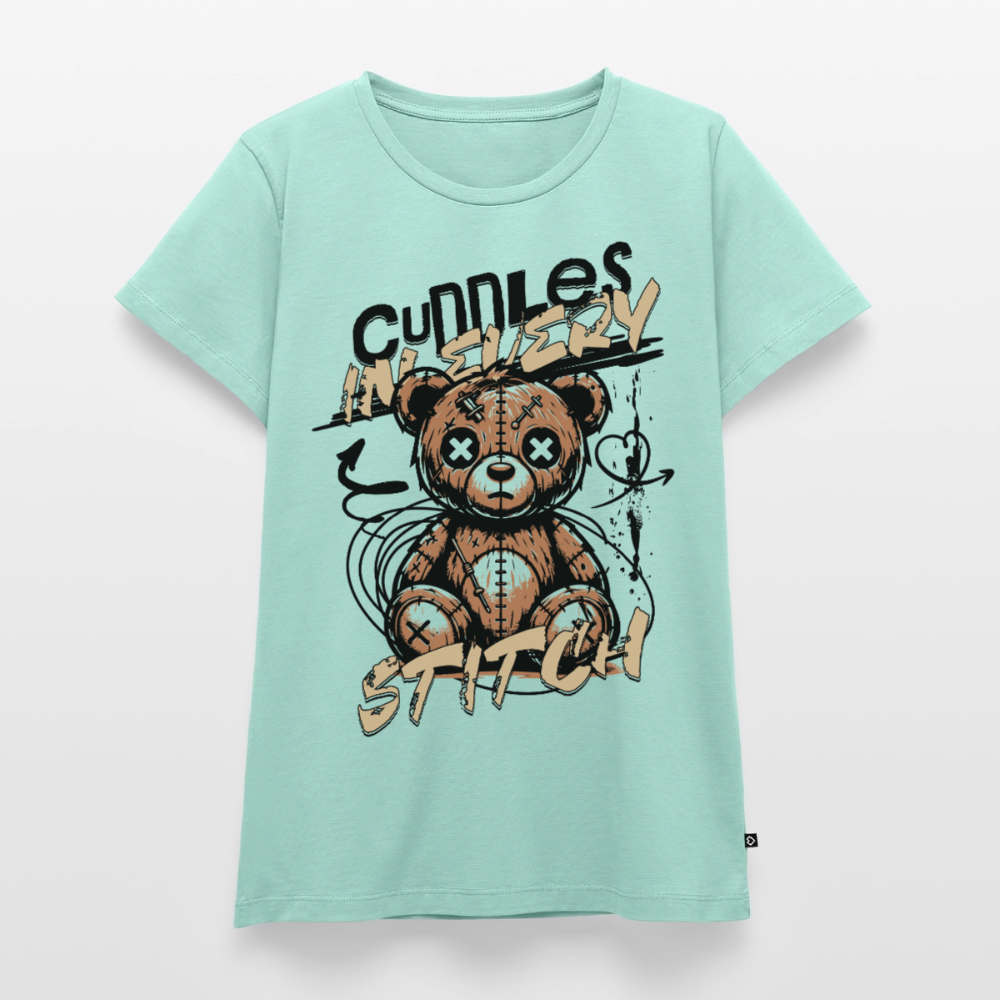 Bear Design – Frauen Premium T-Shirt - Mint 