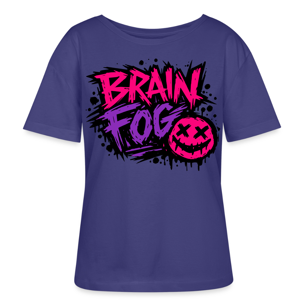 Brain Fog design – Rundhals Frauen Bio-T-Shirt - Dämmerung