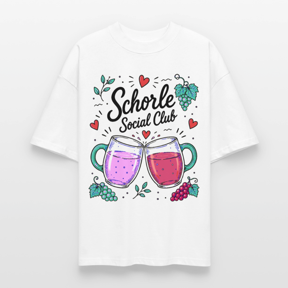 Oversized Unisex Bio T-Shirt - Weiß