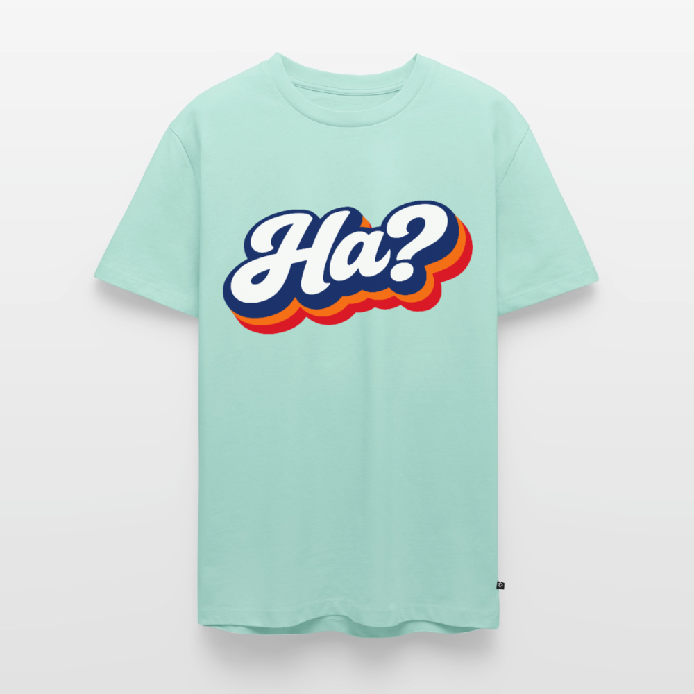 Ha? Design – Männer Premium T-Shirt - Mint 