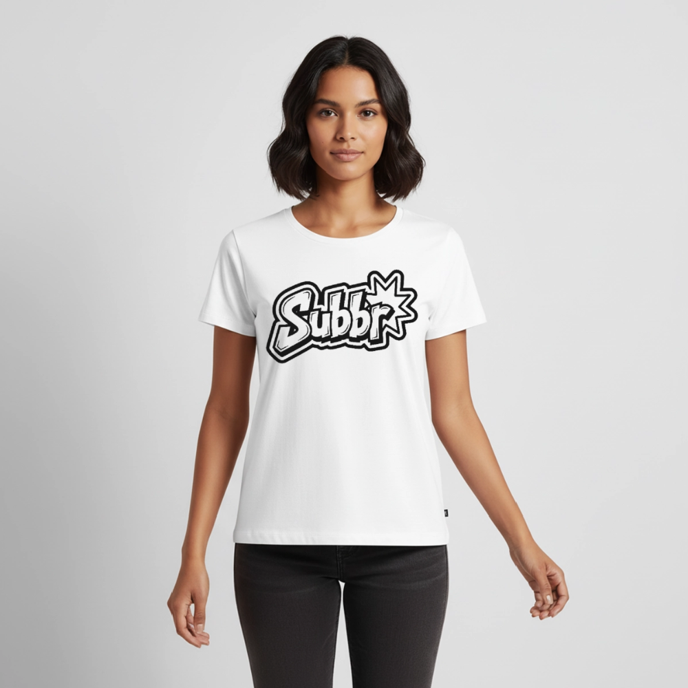 Subbr Design – Frauen Premium T-Shirt - Weiß