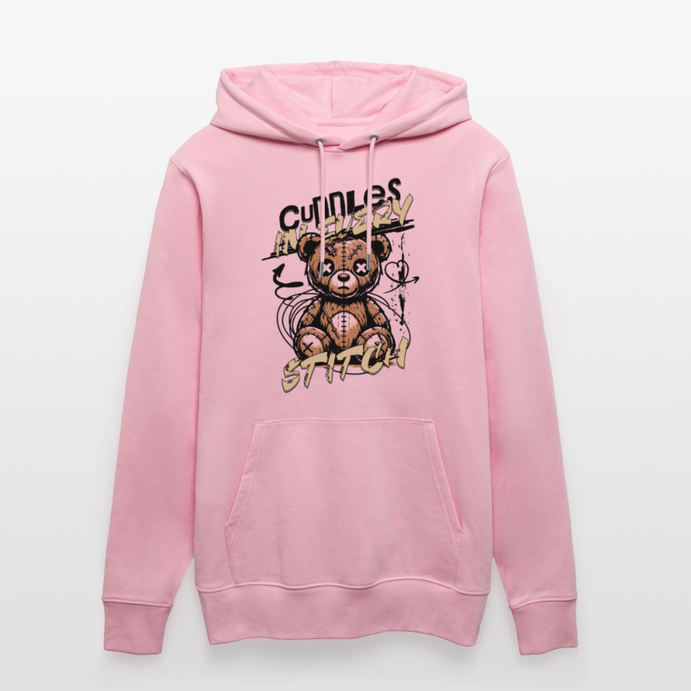 Bear Design – Unisex Bio-Hoodie - Hellrosa