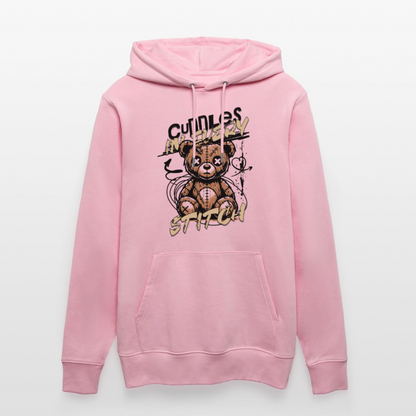 Bear Design – Unisex Bio-Hoodie - Hellrosa