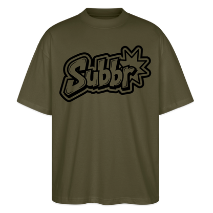 Subbr Design – Oversized Unisex Bio T-Shirt - Khaki