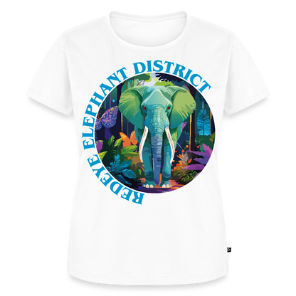 Elephant Design – Frauen Premium T-Shirt - Weiß