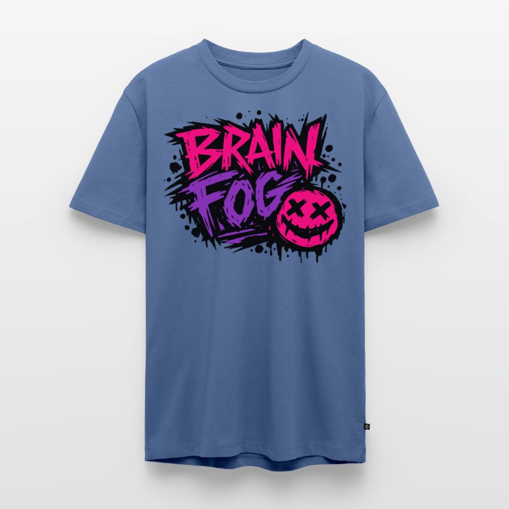 Brain Fog Design – Männer Premium T-Shirt - Taubenblau