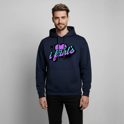 i fühl‘s Design – Oversized Unisex Hoodie - Navy