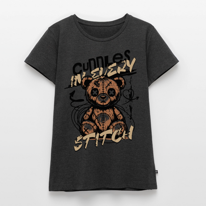 Bear Design – Frauen Premium T-Shirt - Anthrazit meliert