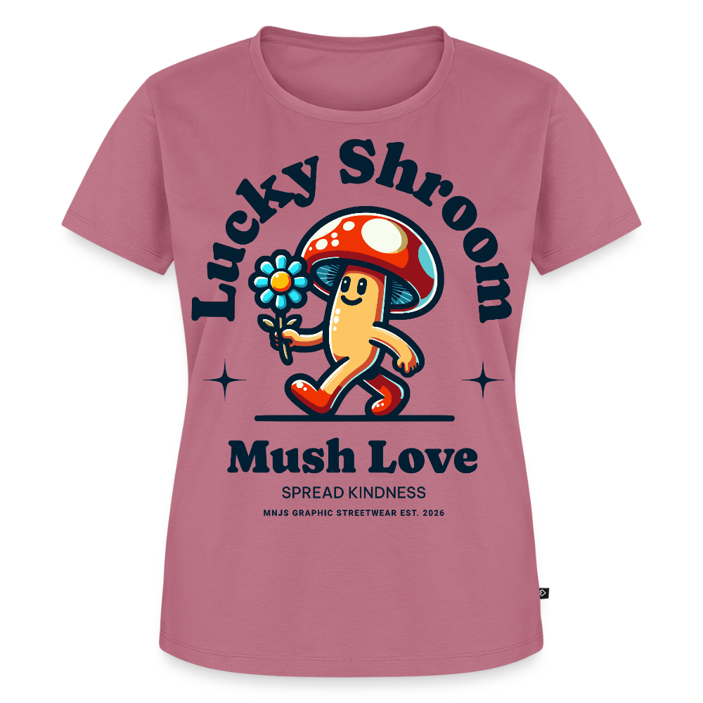 Lucky Shroom Design – Frauen Premium T-Shirt - Mauve
