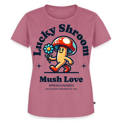 Lucky Shroom Design – Frauen Premium T-Shirt - Mauve