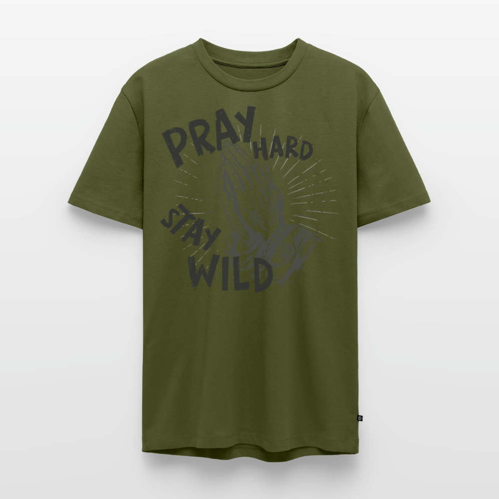 Play Hard Design – Männer Premium T-Shirt - Khaki