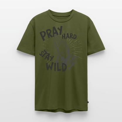 Play Hard Design – Männer Premium T-Shirt - Khaki