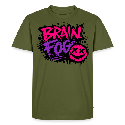 Brain Fog Design – Männer Premium T-Shirt - Khaki