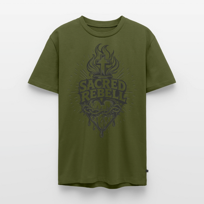 Sacred Rebell Design – Männer Premium T-Shirt - Khaki