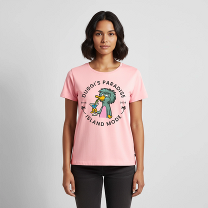 Nuggis Paradise Design – Frauen Premium T-Shirt - Rosa