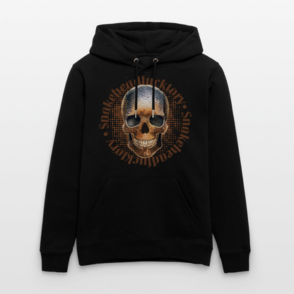 Snake Skull Design – Unisex Bio-Hoodie - Schwarz