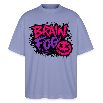 Brain Fog Design – Oversized Unisex Bio T-Shirt - Violett