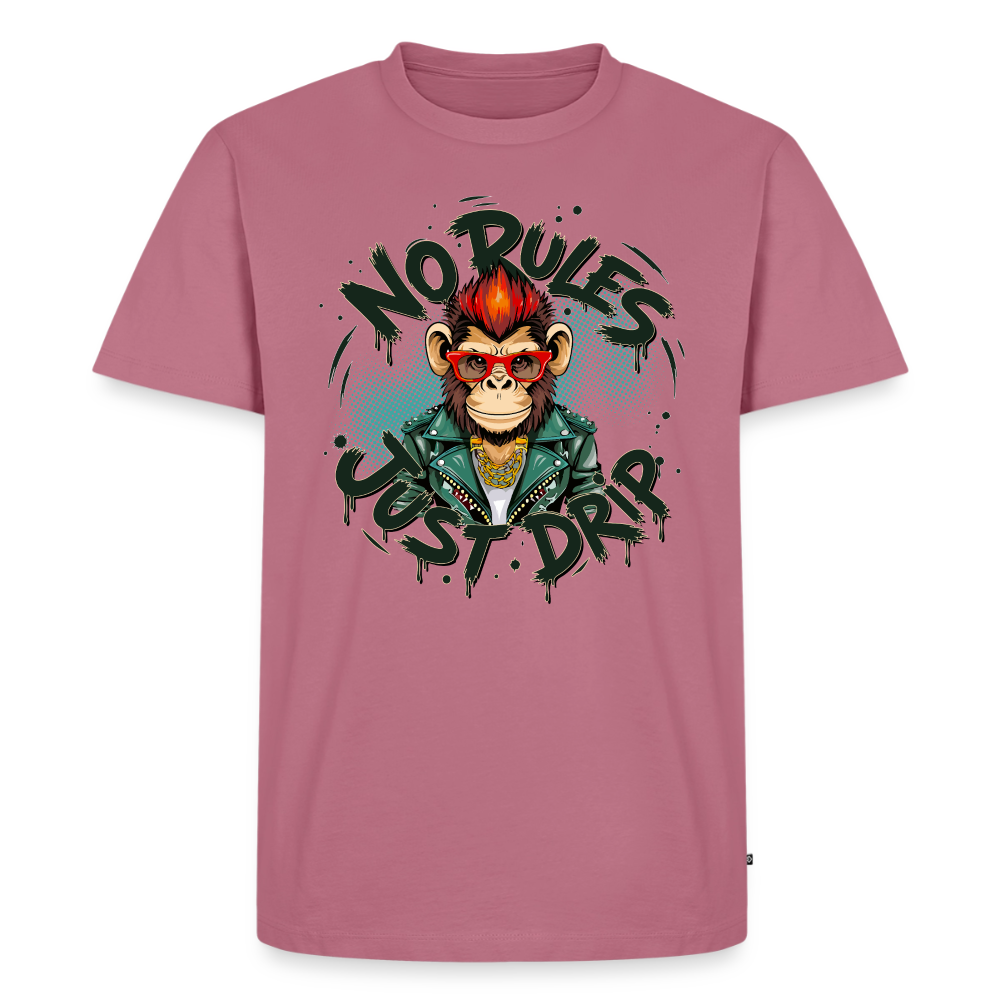 Monkey No Rules Design – Männer Premium T-Shirt - Mauve