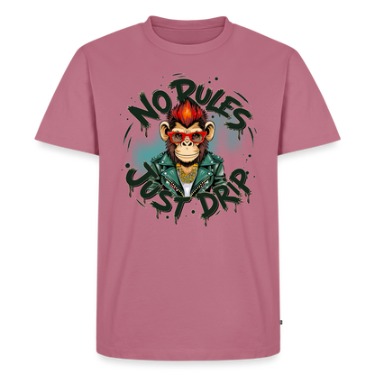 Monkey No Rules Design – Männer Premium T-Shirt - Mauve