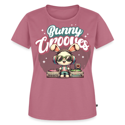 Bunny Grooves Design – Frauen Premium T-Shirt - Mauve