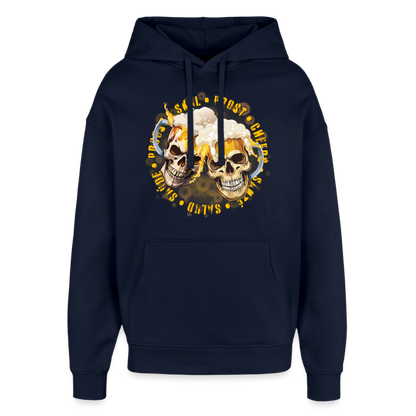 Oversized Unisex Hoodie - Navy