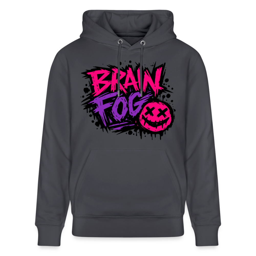 Brain Fog Design – Unisex Bio-Hoodie - Indigoblau