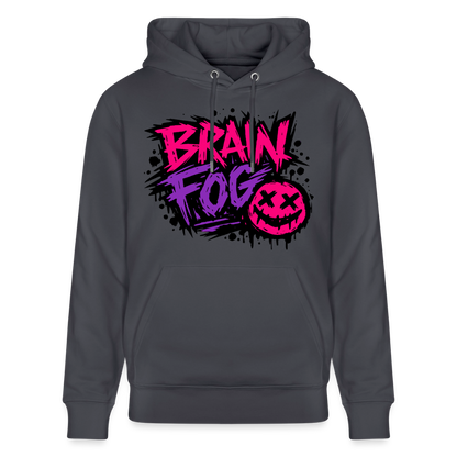 Brain Fog Design – Unisex Bio-Hoodie - Indigoblau